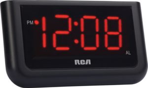 alarm clock with large display
